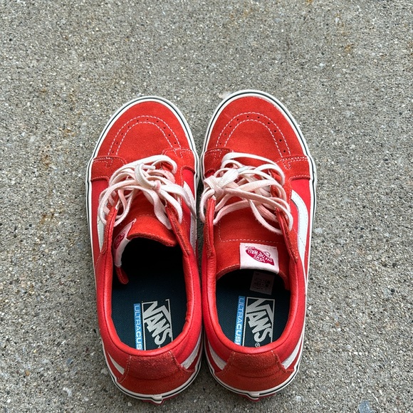 Never worn blood orange vans - Picture 1 of 3